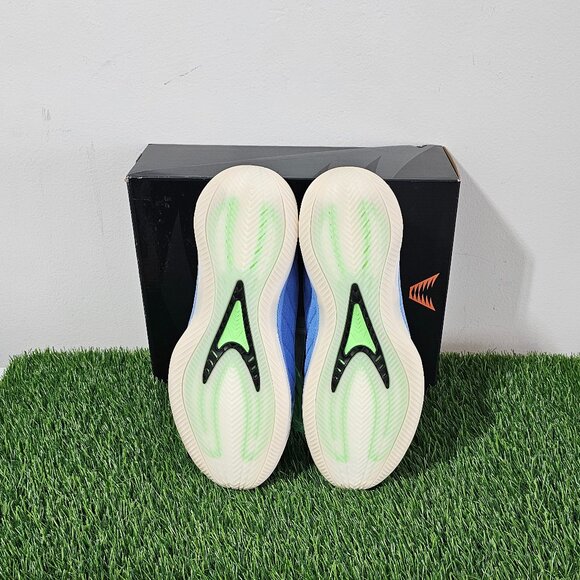 ADIDAS Anthony Edwards 2-Blue Fusion /Zero Metalic/Lime Burst - Size 11 -JR4359 main image 7